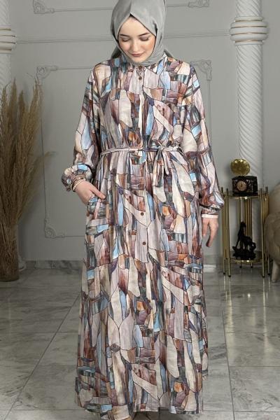 Ayda Gömlek Turkuaz