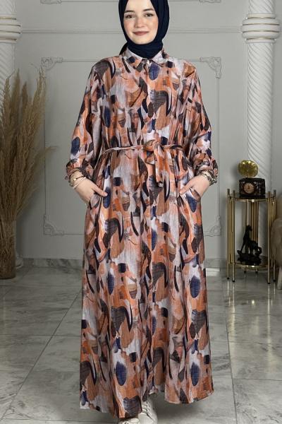 Ayda Gömlek Turuncu