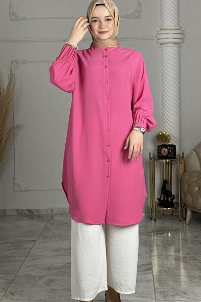 Güzin Linda Gömlek Pembe