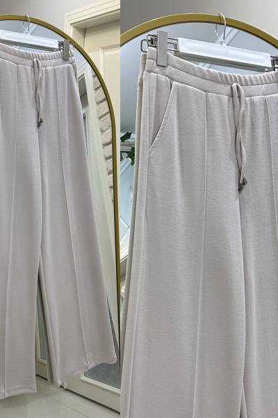 Bol paça oysho pantolon taş