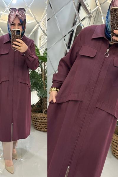 Zali kap ipek qupra kumaş bordo