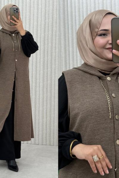 Duman Yelek Kahverengi