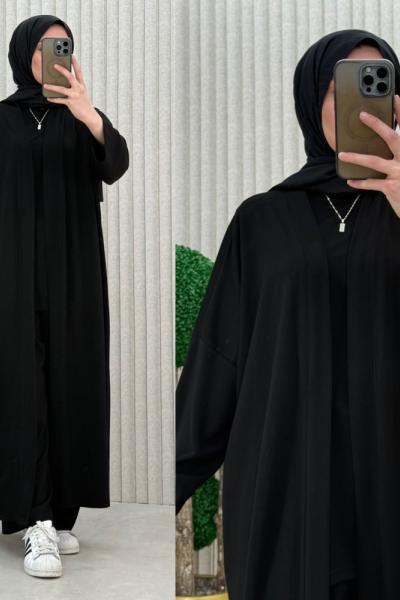 Luna 3 lü takım Siyah
