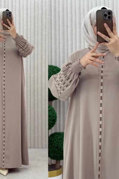 Mehli Ferace Taş Rengi