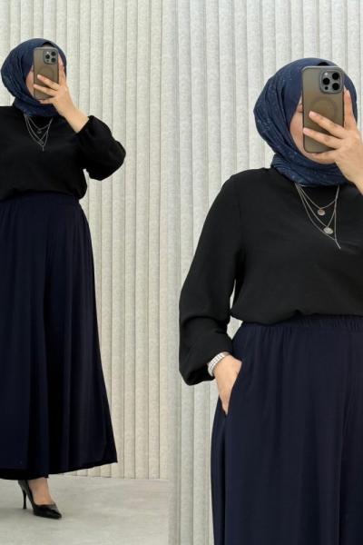 Şebnem Pantolon Etek Lacivert