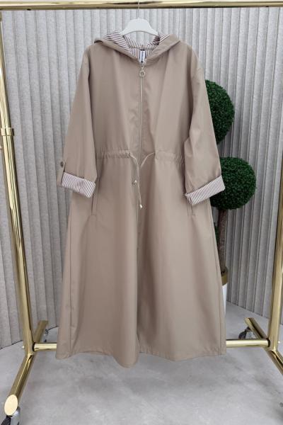 Zirve Trençkot Krem