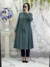 Fularlı tunik  Mint Yeşili