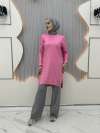 Leo leopar tunik Pembe