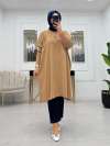 Mia Triko Tunik - Camel